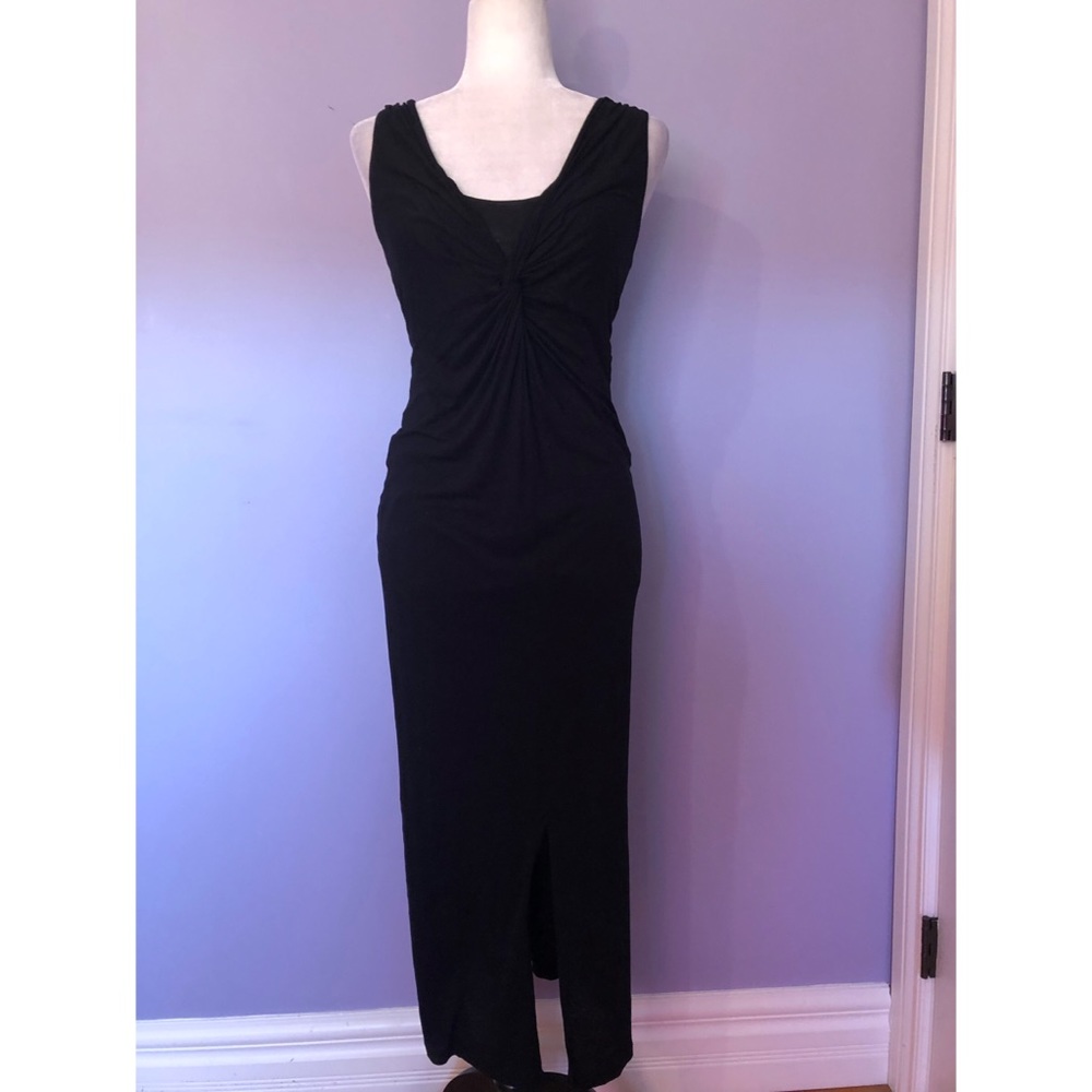 Anthropologie sleeveless midi knot dress - Picture 3 of 7